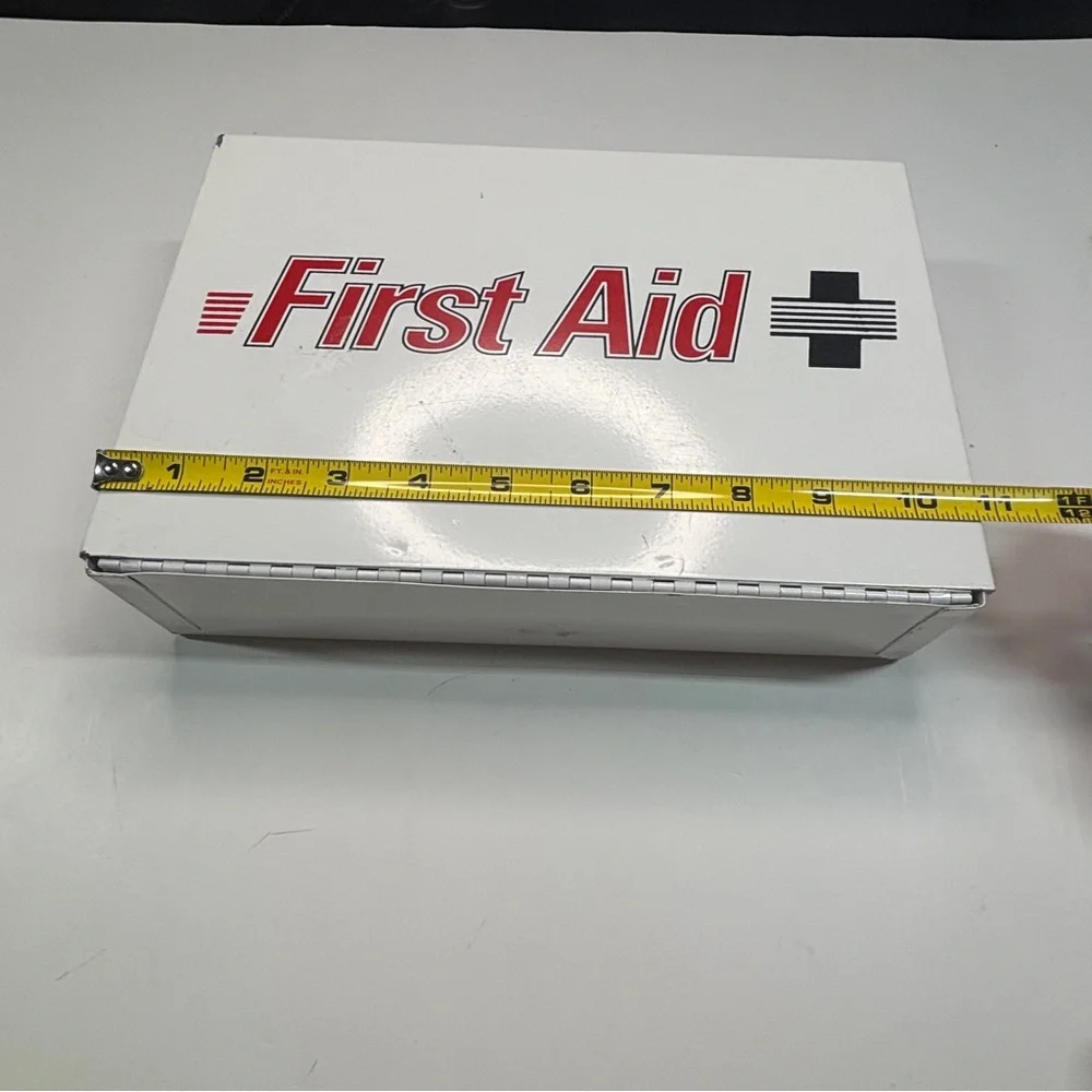 First Aid Cabinet Wall Mounted Medicine Emergency Metal Box - Picture 7 of 9